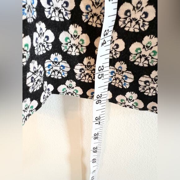 Boden Penelope jersey dress long sleeve carnation stamp 100% cotton knit spring - Picture 10 of 12